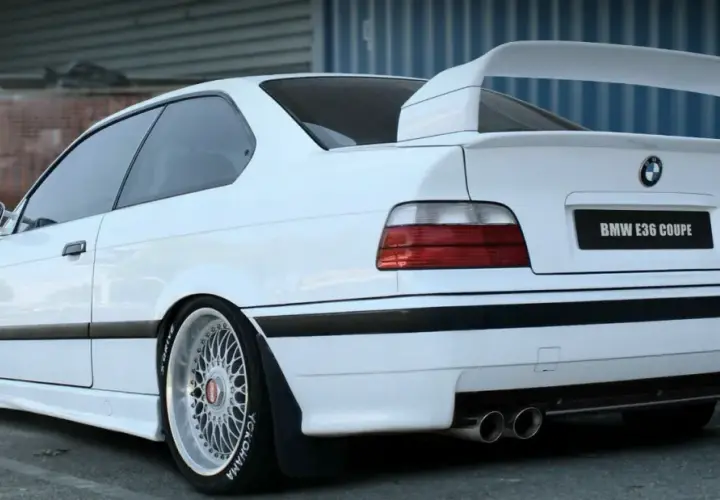 BMW E36 LTW spoiler - popraw wydajność i styl swojego auta