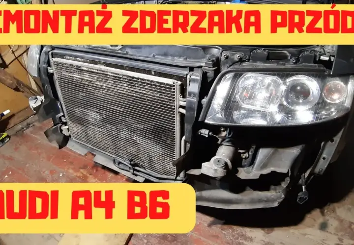 Jak ściągnąć zderzak Audi A4 B6 - proste kroki bez stresu