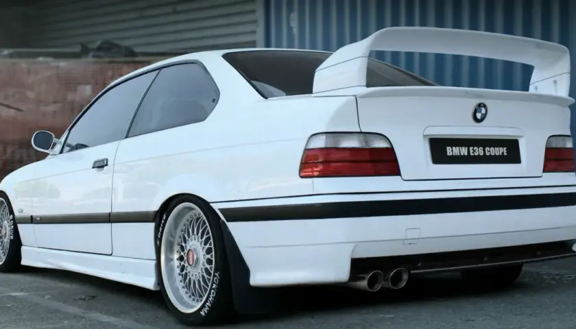 BMW E36 LTW spoiler - popraw wydajność i styl swojego auta