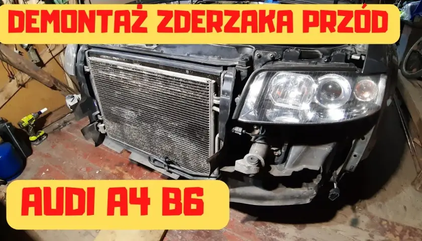 Jak ściągnąć zderzak Audi A4 B6 - proste kroki bez stresu